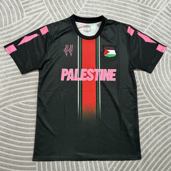 26/27（2026） Palestino  Special Edition Black   Fans 1:1 Quality Soccer Jersey（巴勒斯坦人）