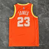 2026  Cleveland Cavaliers Orange City Edition #23 JAMES  1:1 Quality NBA Season Jerseys