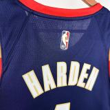 2026  Cleveland Cavaliers Retro Blue #1 HARDEN 1:1 Quality NBA Season Jerseys