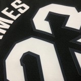 2021  Cleveland Cavaliers Black City Edition 23 James round neck  1:1 Quality NBA Season Jerseys