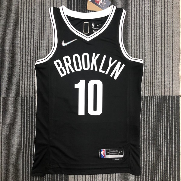 Brooklyn Nets Black #10 SIMMONS  1:1 Quality NBA Season Jerseys 75 Year
