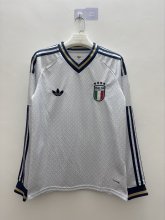 26/27（2026） Italy Away Long Sleeves  Fans 1:1 Quality Soccer Jersey