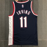 2022  Brooklyn Nets City Edition Black #11 IRVING  1:1 Quality NBA Season Jerseys