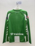 25/26  Real Betis Home  Long Sleeve Fans 1:1 Quality Soccer Jersey