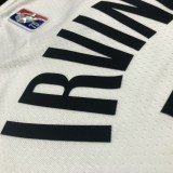 Brooklyn Nets White #11 IRVING  1:1 Quality NBA Season Jerseys 75 Year