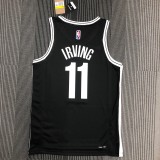 Brooklyn Nets Black #11 IRVING 1:1 Quality NBA Season Jerseys 75 Year