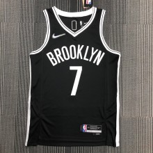 Brooklyn Nets Black #7 DURANT 1:1 Quality NBA Season Jerseys 75 Year