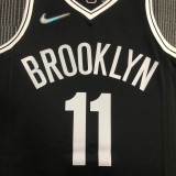Brooklyn Nets Black #11 IRVING 1:1 Quality NBA Season Jerseys 75 Year