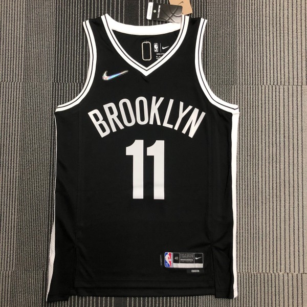 Brooklyn Nets Black #11 IRVING 1:1 Quality NBA Season Jerseys 75 Year