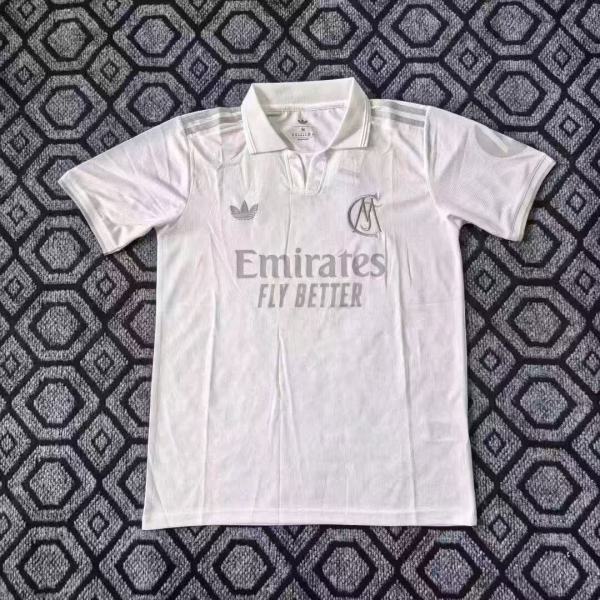 26/27 (2026) Real Madrid  White 125th anniversary Fans 1:1 Quality Soccer Jersey