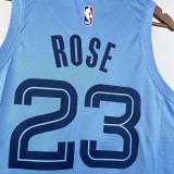 2021 Memphis Grizzlies Jordan Blue #23 ROSE 1:1 Quality NBA Jersey
