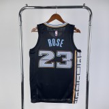 2023 Memphis Grizzlies City Edition Green #23 ROSE 1:1 Quality NBA Jersey