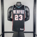 2021 Memphis Grizzlies Retro Blue #23 ROSE 1:1 Quality NBA Jersey