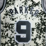 2013/2014 San Antonio Spurs camouflage #9 PARKER  1:1 Quality NBA Season Jerseys