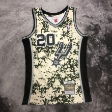 2013/2014 San Antonio Spurs camouflage #20 GINOBILI  1:1 Quality NBA Season Jerseys