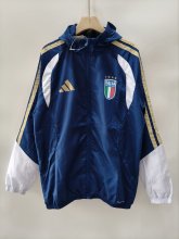 26/27 (2026) Italy Baby Blue Windbreaker