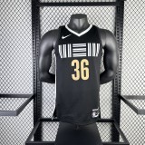 2024 Memphis Grizzlies City Edition Black #36 SMART 1:1 Quality NBA Jersey