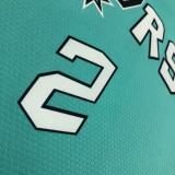 2023 San Antonio Spurs City Edition Blue #2 LEONARD  1:1 Quality NBA Jersey