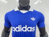 25/26 Adidas Clover Oasis T-shirt Blue Player 1:1 Quality Soccer Jersey