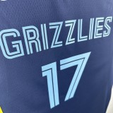 2023 Memphis Grizzlies Blue #17 KAWAMURA 1:1 Quality NBA Jersey
