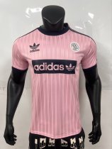 25/26 Adidas Clover Oasis T-shirt Pink Player 1:1 Quality Soccer Jersey