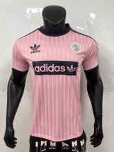 25/26 Adidas Clover Oasis T-shirt Pink Player 1:1 Quality Soccer Jersey