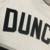 1998/1999  San Antonio Spurs Retro White #21 DUNCAN  1:1 Quality NBA Season Jerseys