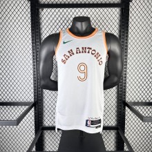 2024  San Antonio Spurs City Edition White #9 PARKER  1:1 Quality NBA Season Jerseys