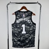 San Antonio Spurs camouflage #1 WEMBANYAMA  1:1 Quality NBA Season Jerseys