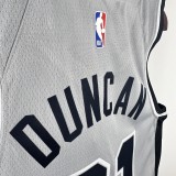 San Antonio Spurs Grey #21 DUNCAN 1:1 Quality NBA Season Jerseys
