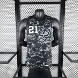 San Antonio Spurs camouflage #21 DUNCAN  1:1 Quality NBA Season Jerseys