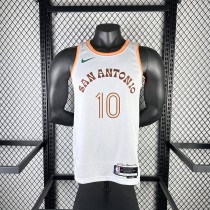 2024  San Antonio Spurs City Edition White #10 SOCHAN  1:1 Quality NBA Season Jerseys