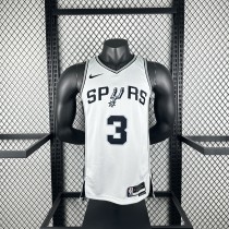San Antonio Spurs White #3 PAUL  1:1 Quality NBA Season Jerseys