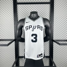 San Antonio Spurs White #3 PAUL  1:1 Quality NBA Season Jerseys