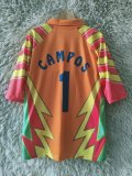 1998  Mexico  Third Goalkeeper #1 j.campos  Retro Fans 1:1 Quality Soccer Jersey