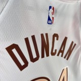 2024  San Antonio Spurs City Edition White  #21 DUNCAN  1:1 Quality NBA Season Jerseys
