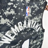 San Antonio Spurs camouflage #1 WEMBANYAMA  1:1 Quality NBA Season Jerseys