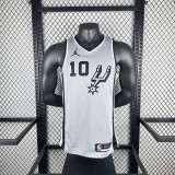 San Antonio Spurs Grey #10 SOCHAN   1:1 Quality NBA Season Jerseys