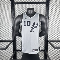 San Antonio Spurs Grey #10 SOCHAN   1:1 Quality NBA Season Jerseys