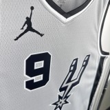 San Antonio Spurs Grey #9 PARKER   1:1 Quality NBA Season Jerseys