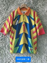 1998  Mexico  Third Goalkeeper #1 j.campos  Retro Fans 1:1 Quality Soccer Jersey