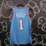 Chicago Bulls Blue #1 ROSE  1:1  Quality NBA Season Jerseys
