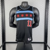 2019 Retro Chicago Bulls City Edition Black #1 ROSE 1:1  Quality NBA Season Jerseys