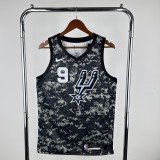 San Antonio Spurs camouflage #9 PARKER 1:1 Quality NBA Season Jerseys