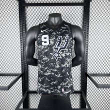 San Antonio Spurs camouflage #9 PARKER 1:1 Quality NBA Season Jerseys