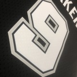 1993/1994  San Antonio Spurs Retro Black #9 PARKER 1:1 Quality NBA Season Jerseys