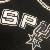 1993/1994  San Antonio Spurs Retro Black #9 PARKER 1:1 Quality NBA Season Jerseys
