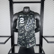 San Antonio Spurs camouflage #2 LEONARD 1:1 Quality NBA Season Jerseys
