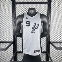 San Antonio Spurs Grey #9 PARKER   1:1 Quality NBA Season Jerseys
