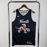 2026 Toronto Raptors City Edition Black #4 BARNES 1:1 Quality NBA Season Jerseys